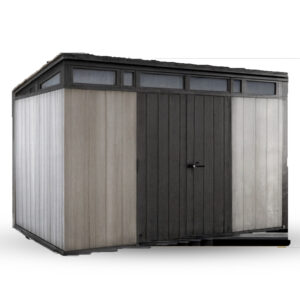 Keter Artisan gris - Abri de jardin - Avec porte à double pans - 342x218x226 cm