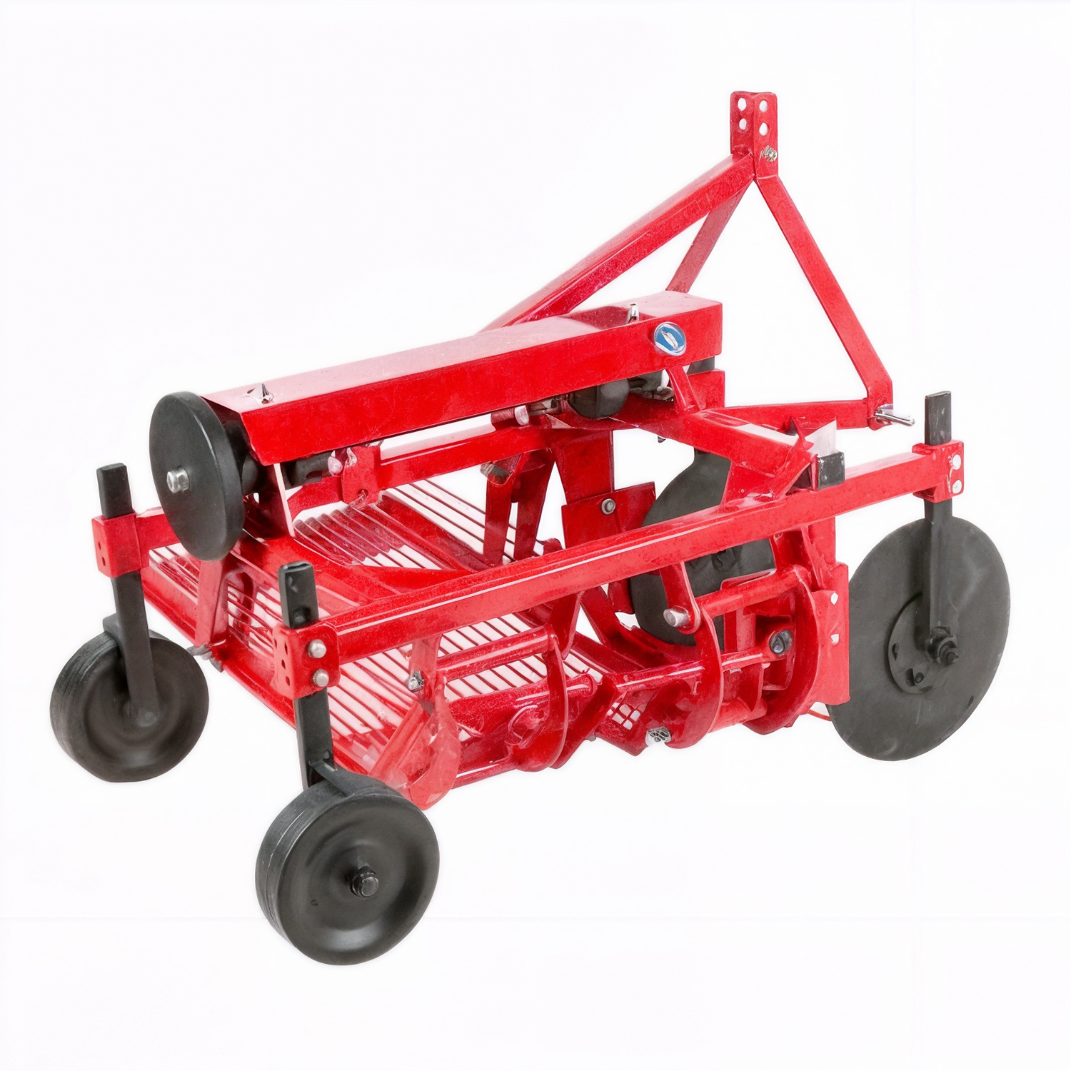 Top Line DM 100 - Arracheuse de pommes de terre avec éjection latérale pour tracteur - Tamis vibrant