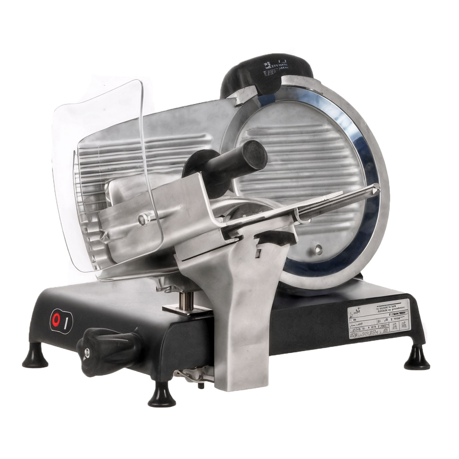 Berkel Red Line 250 Noir opaque - Trancheuse professionnelle avec lame en acier de 250 mm