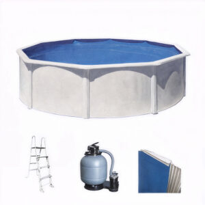 Gre Fidji Ronde Ø350 x 120 cm - Piscine en acier hors sol