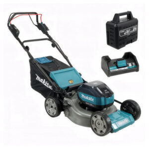 Makita LM004JB101 - Tondeuse à batterie - Coupe de 53 cm - Bac de 70 L - 64V 10Ah