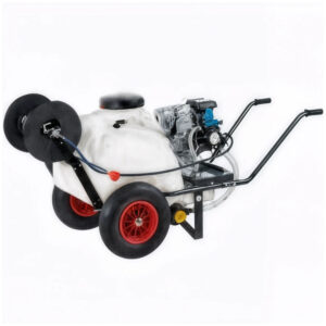 Groupe motopompe de pulvérisation Comet APS 41 - Honda GP 160 et chariot avec cuve 120 l