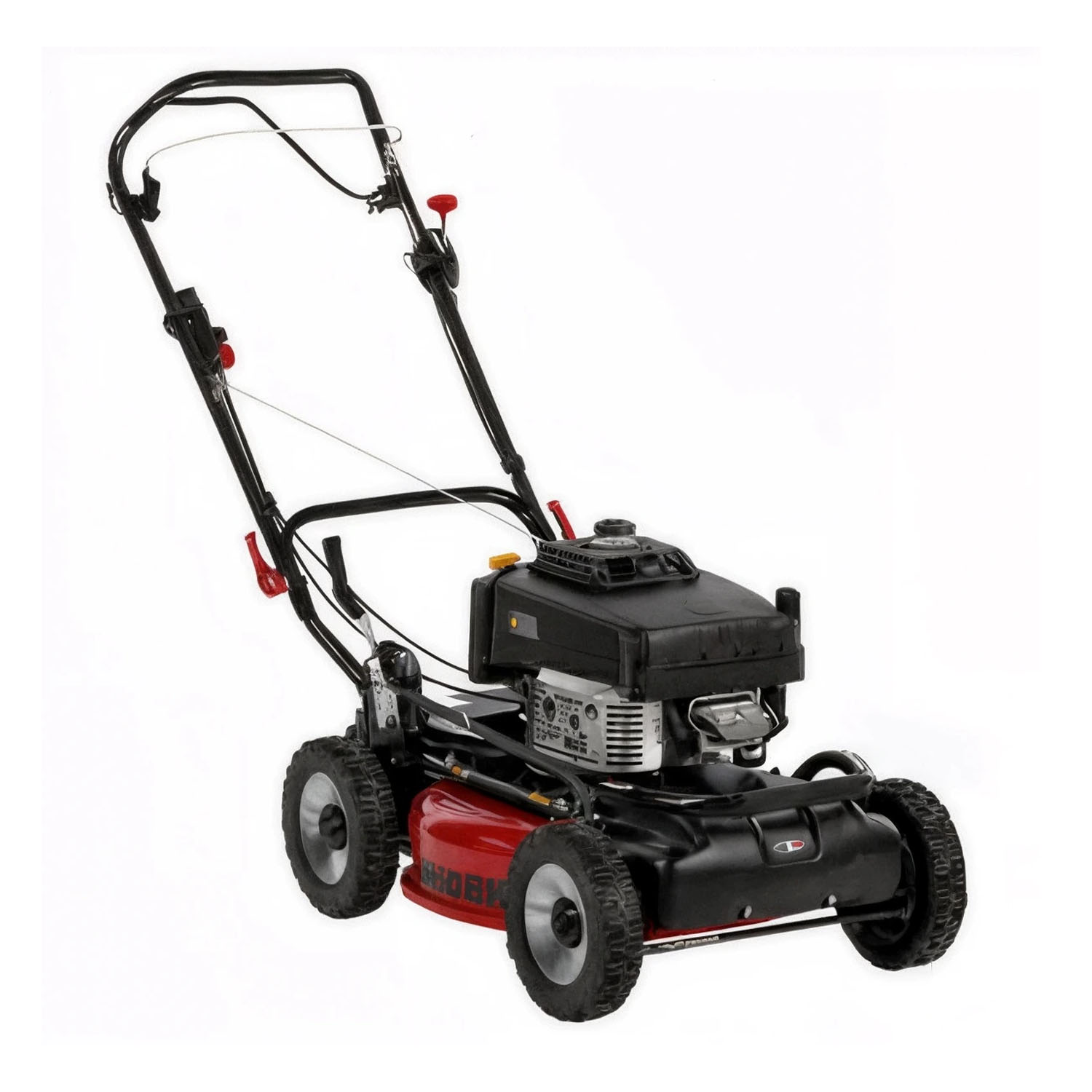 Tondeuse à gazon thermique tractée GRINDER 4x4 SH - Avec moteur Honda GCVx 200 - Coupe 52cm - double lame mulching