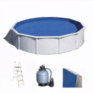 Gre Fidji Ronde Ø550 x 120 cm - Piscine hors sol en acier