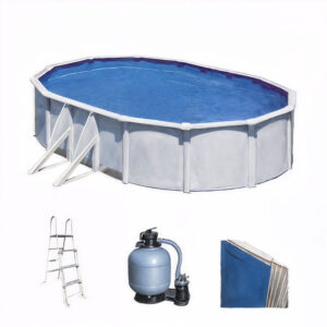 Gre Fidji Ovale 500x300x120cm - Piscine hors sol en acier