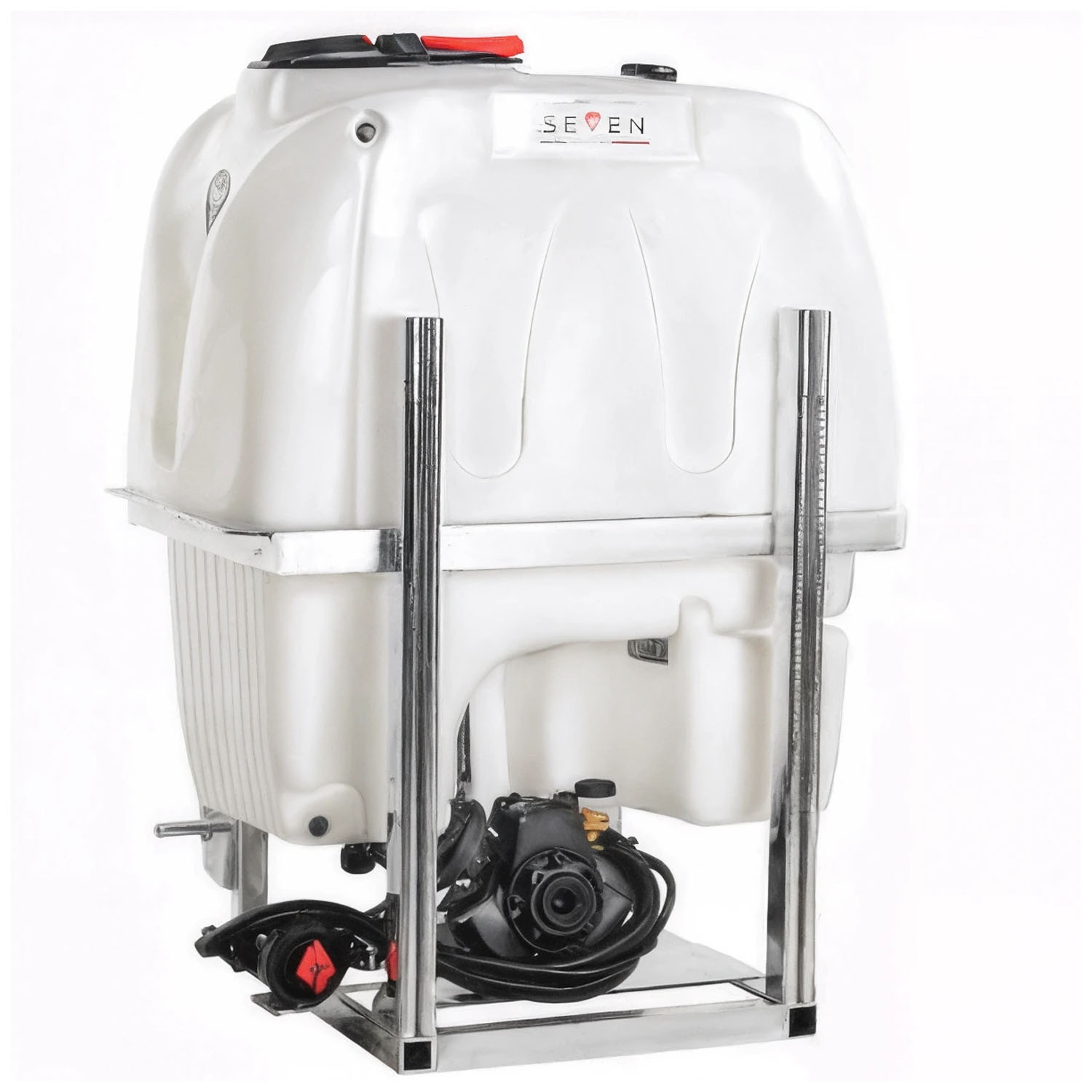 Seven Italy 400L - Cuve de pulvérisation compacte pour tracteur - Pompe APS71
