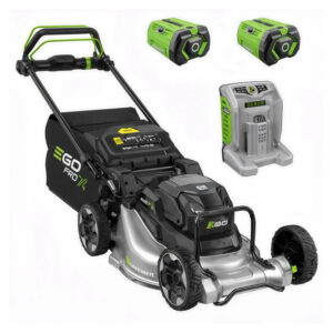 EGO LMX 5300 SP - Tondeuse à gazon électrique à batterie, autotractée - 2X 56V/10Ah - Coupe de 53 cm