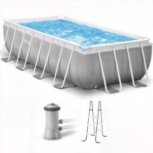 Intex Prisma Frame 26790NP - Piscine hors-sol + Épurateur et échelle