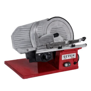 Seven Italy PS 250 PRO Rouge -Trancheuse avec lame de 250 mm - Affûteur compris - 180 Watts