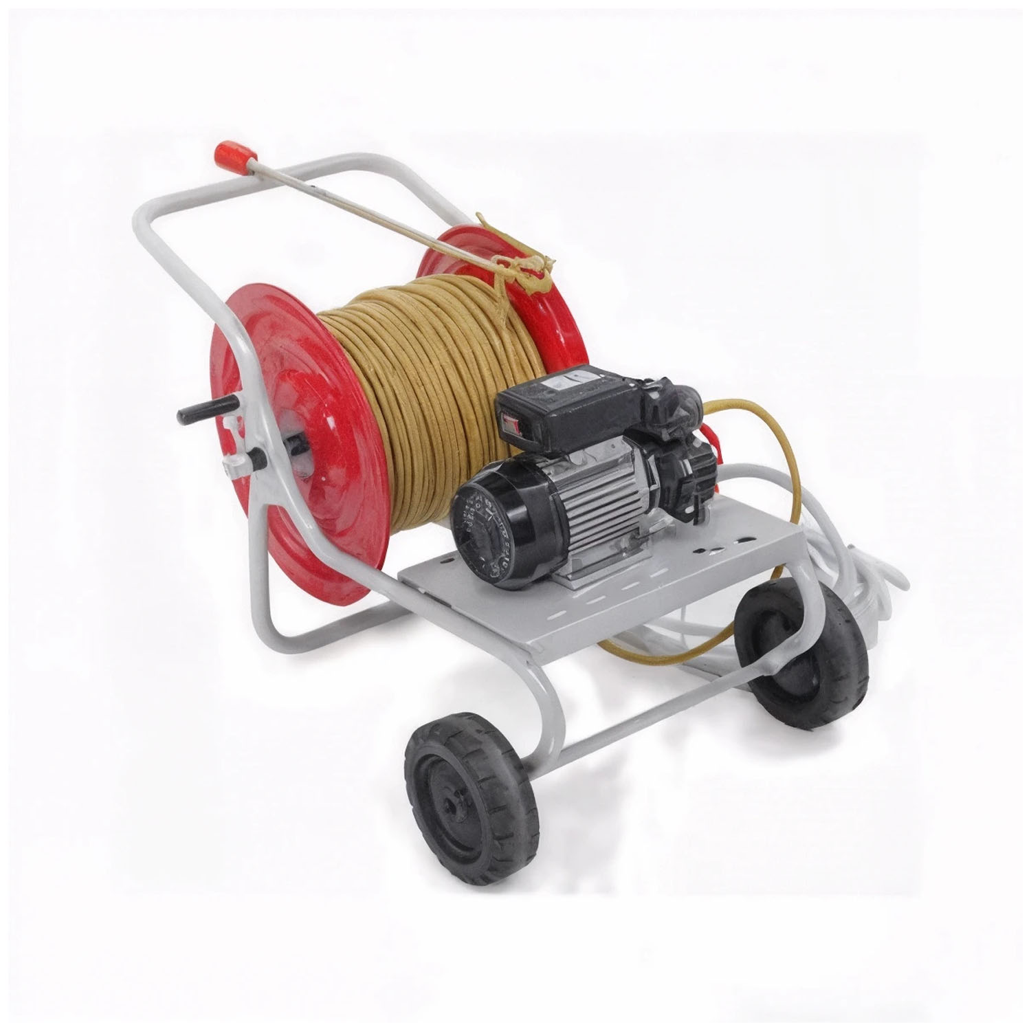 Motopompe de pulvérisation électrique sur chariot - Pompe Dal Degan DL218 - 20 bars max - 18L/min