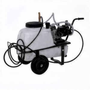 Groupe motopompe de pulvérisation Comet MC 20/20 - moteur électrique monophasé sur chariot avec cuve 50 l