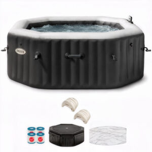 Intex Octogonale Jet & Bubble Deluxe 28458EX - Piscine hydromassage spa