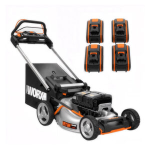 Tondeuse autotractée à batterie WORX NITRO WG761E - 80V / 4Ah - coupe de 51 cm