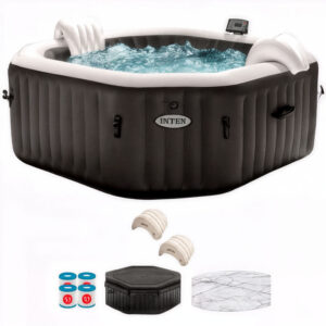 Intex Octogonale Jet & Bubble Deluxe 28462EX - Piscine hydromassage spa