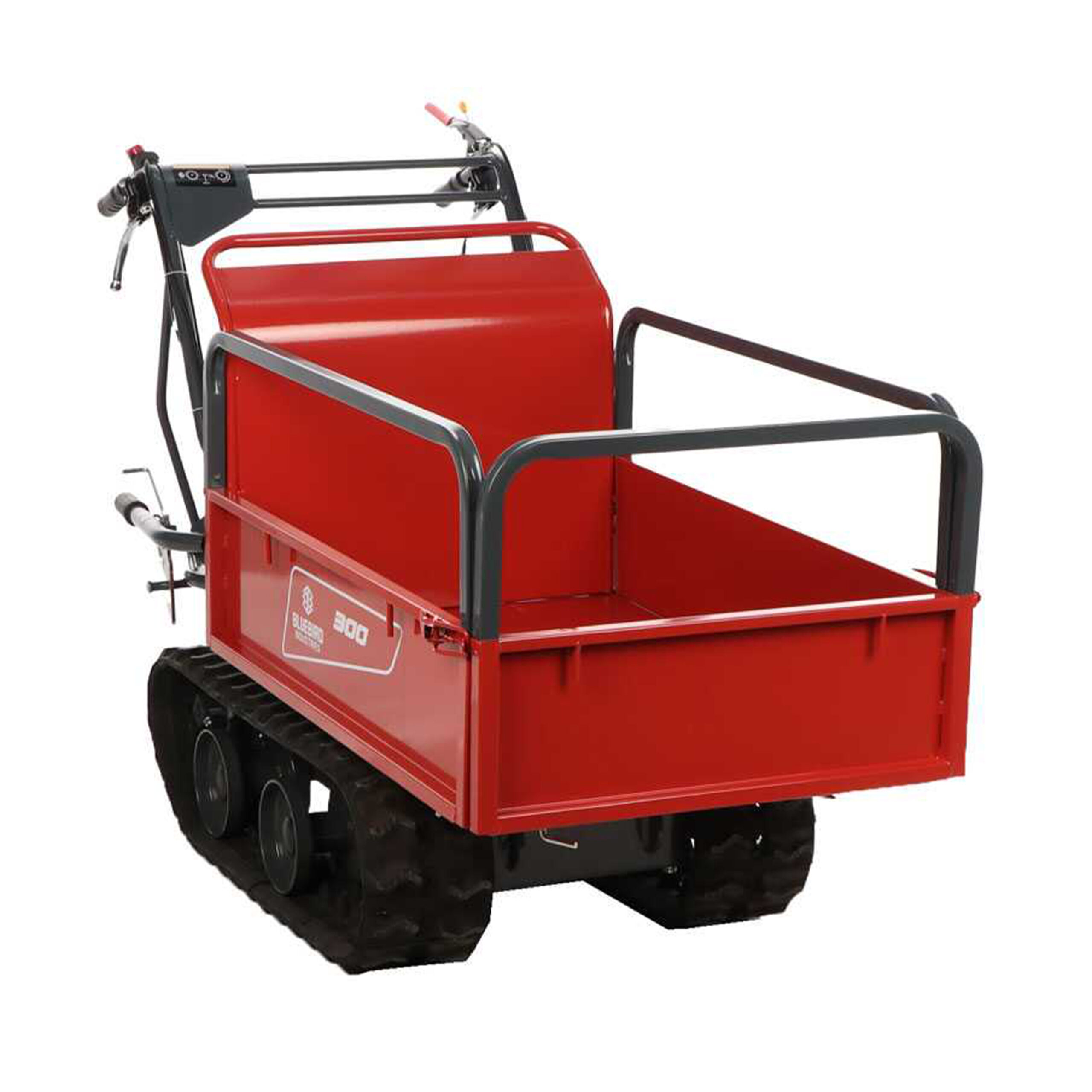 Blue-Bird-Carrier-300-Brouette-extensible à moteur-sur-chenilles - Charge-300kg