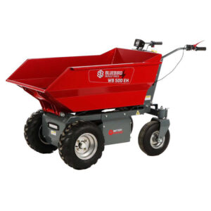 Blue-bird-WB-500EH - Brouette à batterie-48 V 32Ah - Benne-dumper-avec-basculement-hydraulique