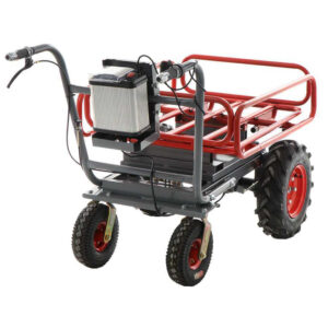 Brouette électrique à batterie-geotech-CAR-300T-T-PLUS-batterie-de-40v-et-6 Ah