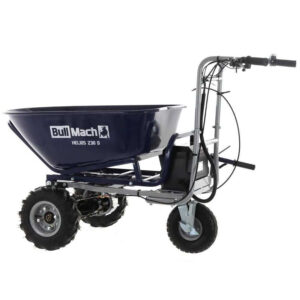 Brouette électrique-bullmach-helios-230-D-avec-2-batteries-48v-2Ah