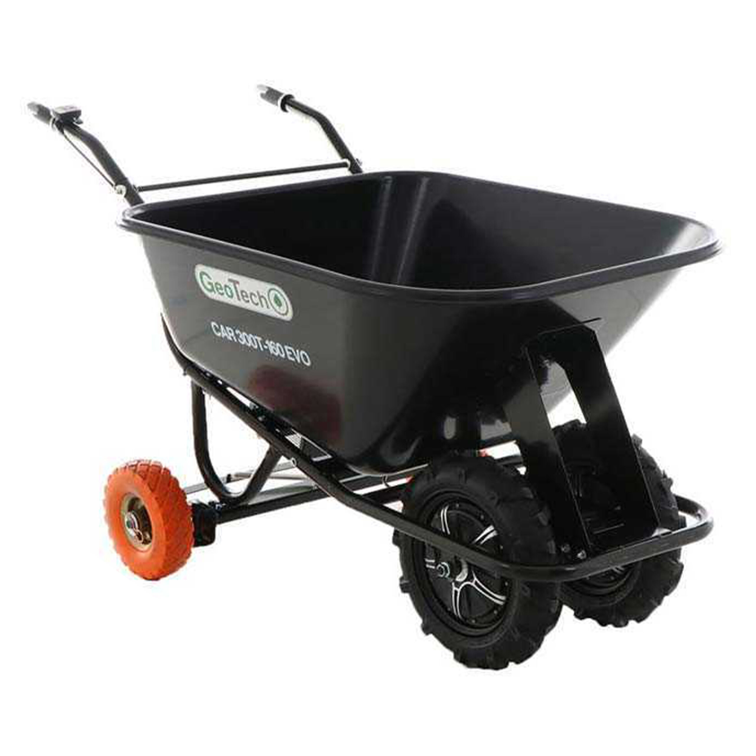 Brouette électrique-geotech-car-300T-160-EVO-batterie-de-40v-et-6 Ah