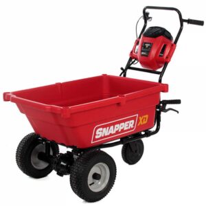 Brouette électrique-roues-snapper-ESXDUC82-brouette-autotracte-batterie-2Ah/82V