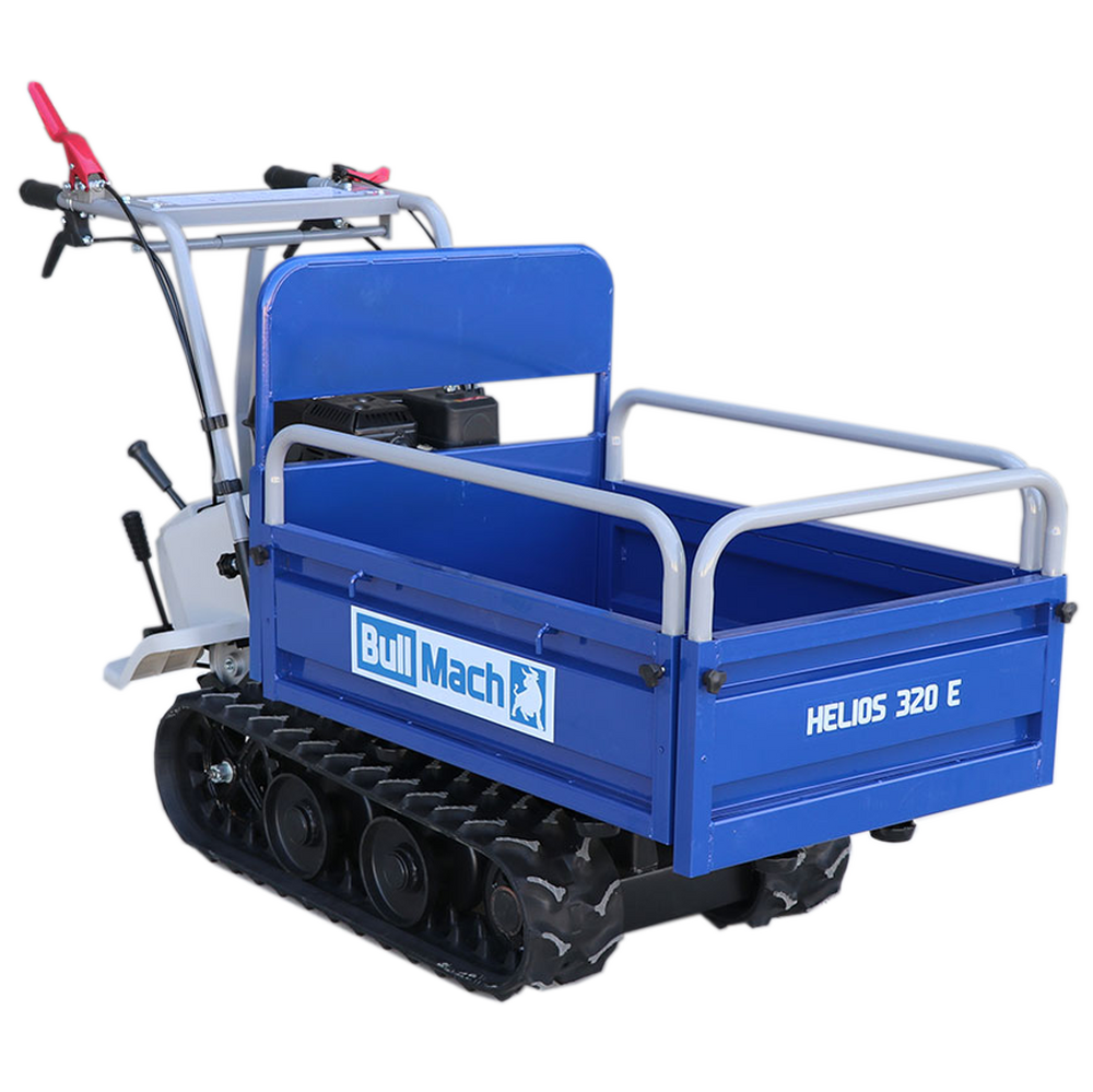 Brouette à moteur à chenilles - Bullmach-helios-320-caisson-extensible-manuel-320kg