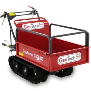 Brouette à moteur-GeoTech-GeoPorter-330E B&S - CR950-benne-extensible-charge-300-kg