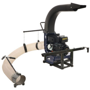 Bullmach Filla R - Aspirateur-feuilles-thermique-sur-remorque- Rato 7CV