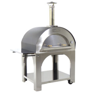 Cibus-Inox - Four à bois-pizza-d'exterieur-5-pizzas